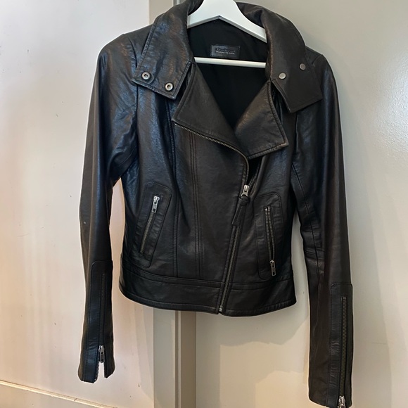 Mackage for Aritzia Leather Jacket - Picture 1 of 6